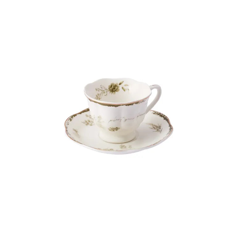 Karaca Antika 6-Person Coffee Cup Set, 80 ml
