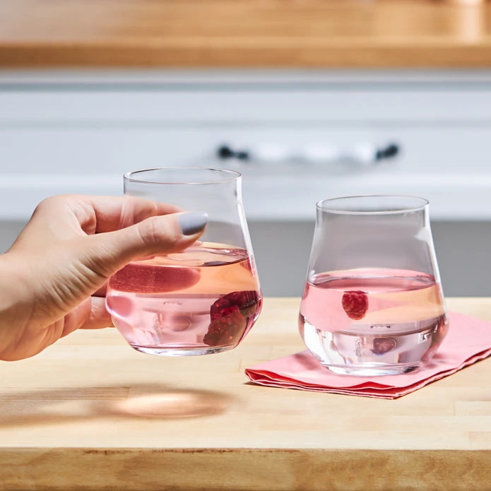 Karaca Even 6-Piece Water Glass Set 350ml – Clear & Elegant
