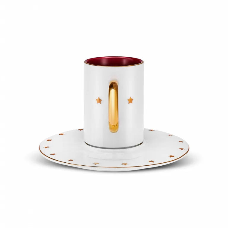 Karaca Cumhuriyet Espresso Set for 2, Elegant Design