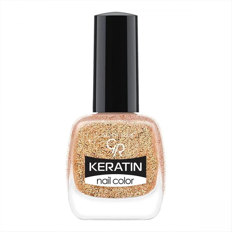 Golden Rose Keratin 407 – Rich Nail Color with Keratin Care