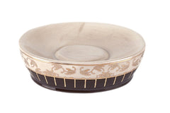 Primanova Julin Soap Dish – Beige Ceramic