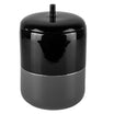 Primanova Yanki Waste Bin – Black Ceramic