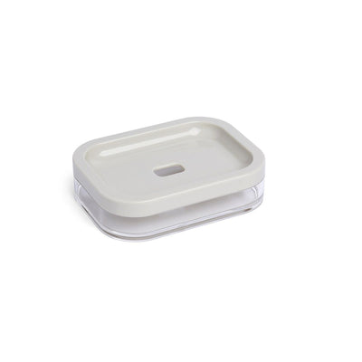 Primanova Klar Soap Dish – Durable Plastic in Beige
