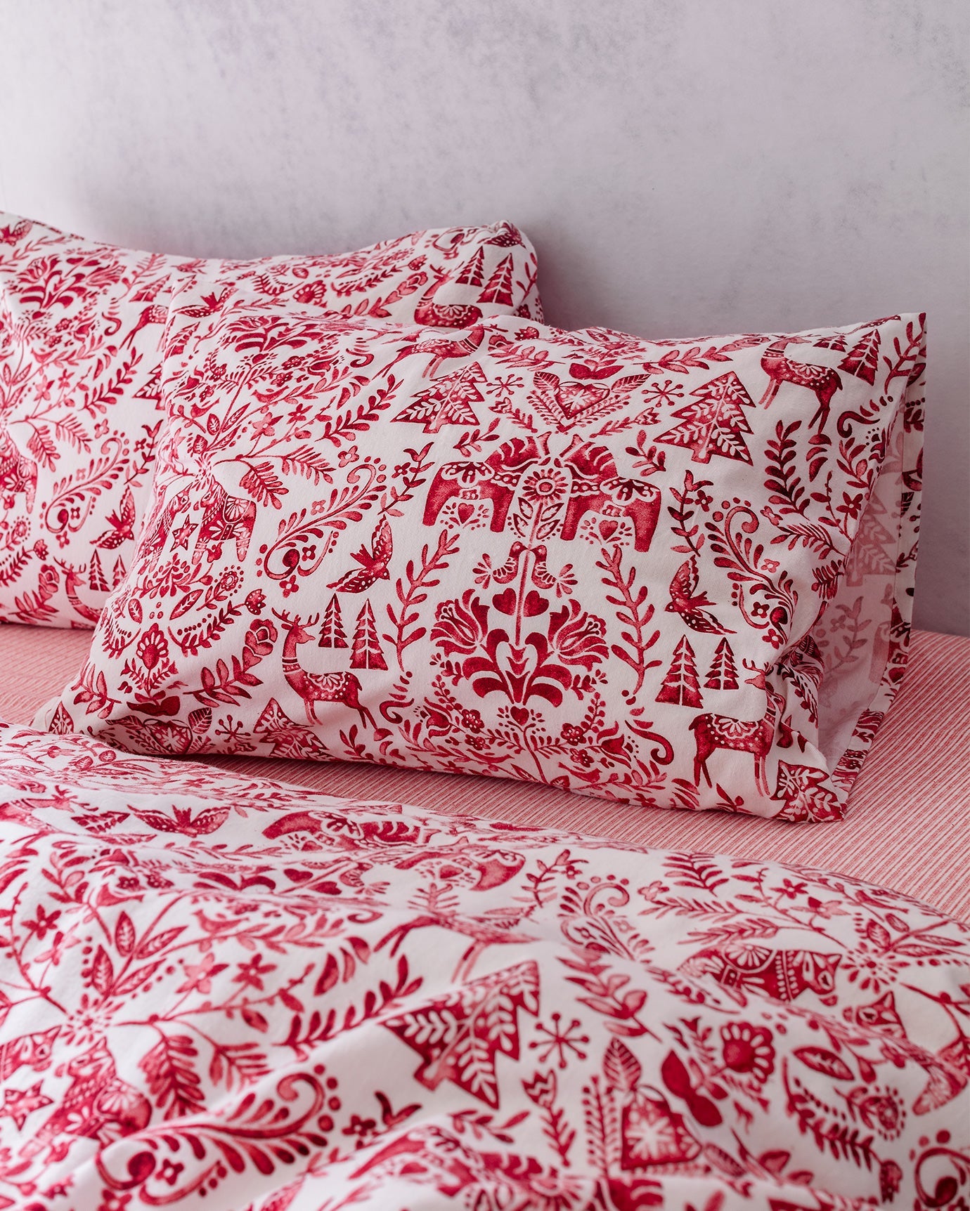 Edmon Double Size Flannel Duvet Cover Set - Madame Coco JO