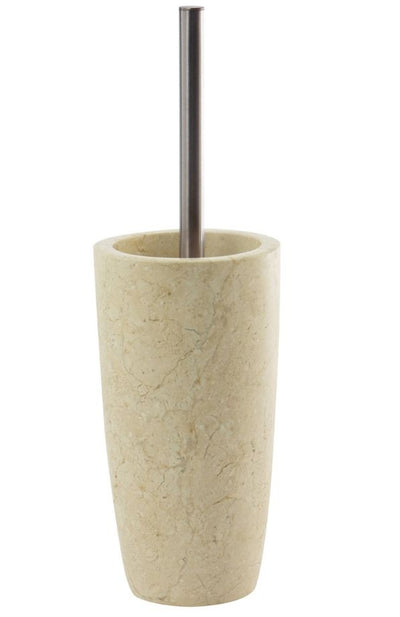 Aquanova Luxor Toilet Brush - Sand Marble & Stainless Steel
