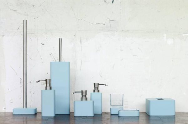 Aquanova Ona Tissue Box – Light Blue, Modern & Elegant