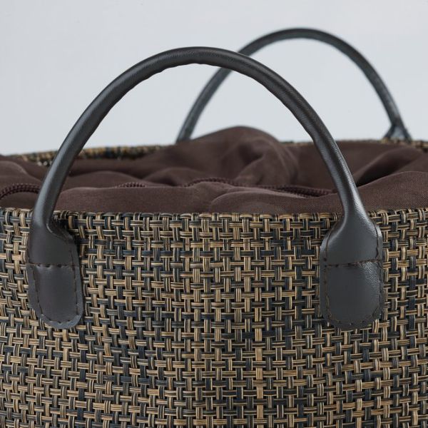 Aquanova Scoop Laundry Basket 58L – Brown, Practical