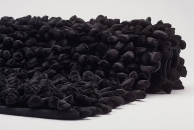 Aquanova Rocca Bath Mat 70×120 cm – Black