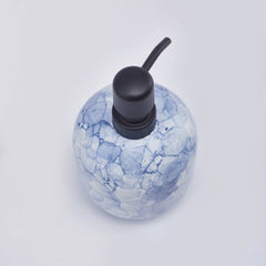 Aquanova Banu Soap Dispenser – Elegant Blue Ceramic Design