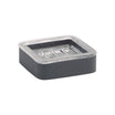 Aquanova Ona Soap Dish – Dark Gray, Stylish & Durable