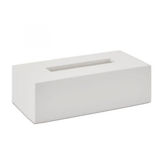 Aquanova Moon White Tissue Box – Elegant Modern Bathroom