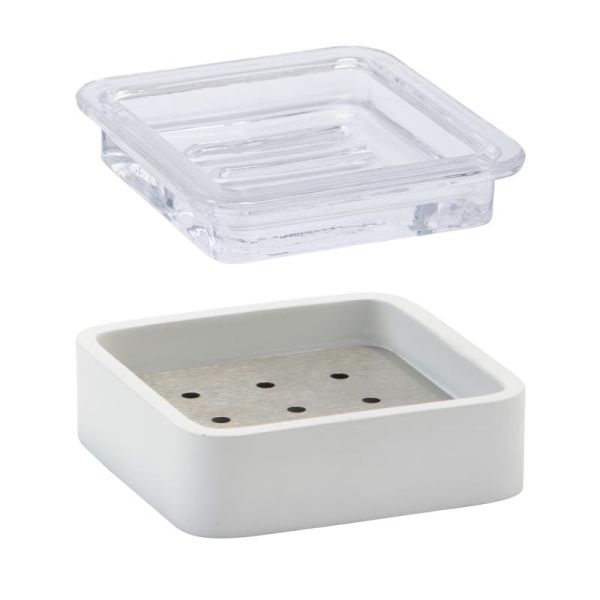 Aquanova Ona Soap Dish – White, Stylish & Practical