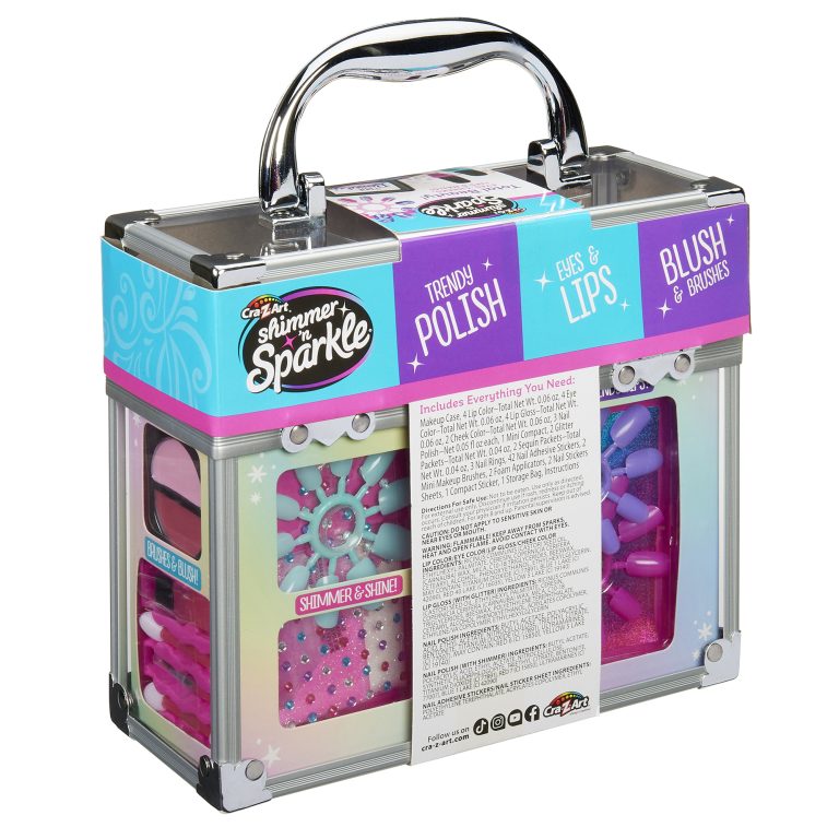 Shimmer n Sparkle All-In-One Make Up Caddy | Neon Craze Ultimate Beauty Party Kit