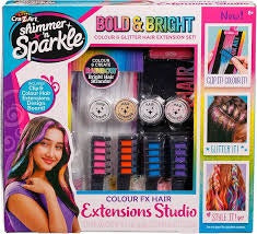 Shimmer N Sparkle – مجموعة إكسسوارات شعر FX للأطفال