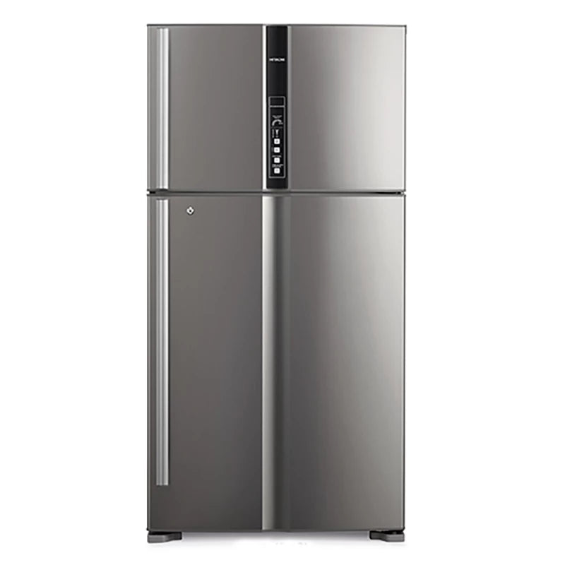 Hitachi Refrigerator 2-Door Stainless Steel 1835mm Height