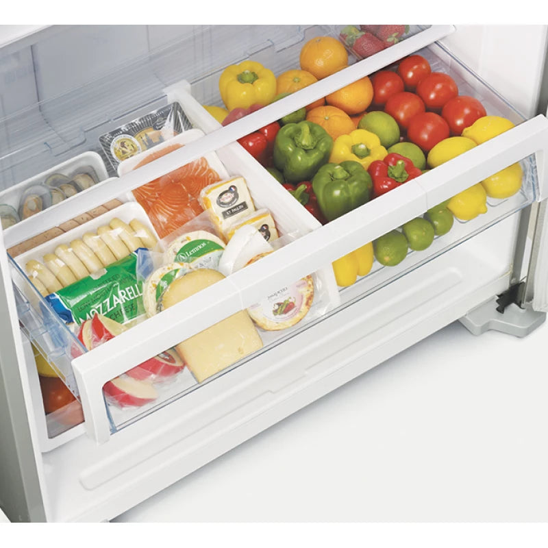 Hitachi Refrigerator 2-Door Stainless Steel 1835mm Height