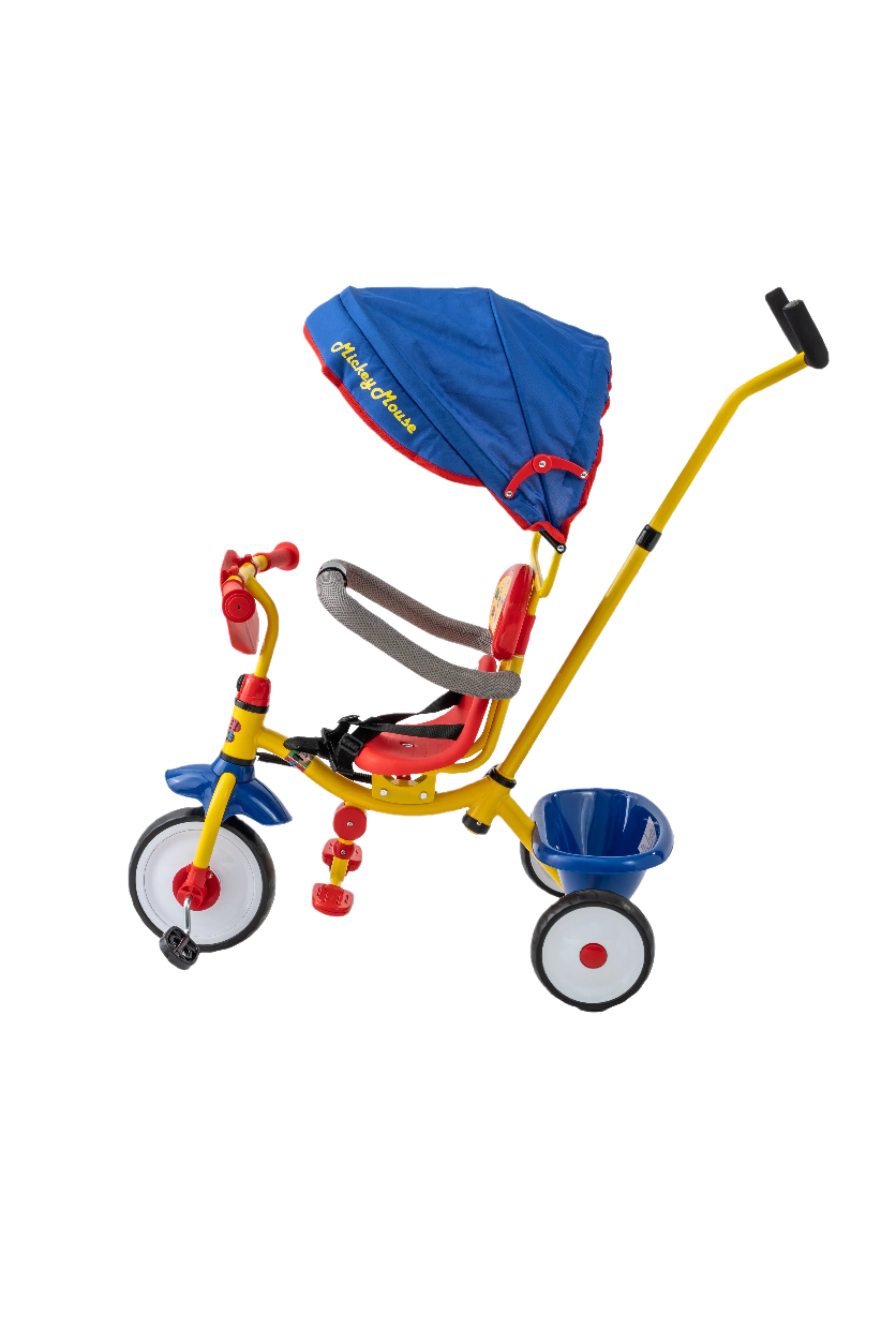Disney Mickey Bike With Hand & Umbrella Safe & Comfortable