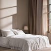 Marion Kıng Sıze Embroıdery Satın Duvet Cover Set - Madame Coco JO