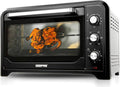 Geepas 2000W 42L Electric Oven, Rotisserie, 6-Stage Heating, Black GO4450