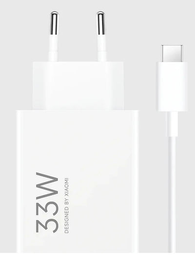 Xiaomi 33W USB Charger Combo with Type-C Cable – White (BHR9956EU)