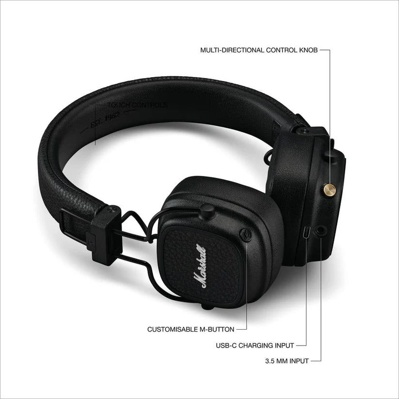 Marshall Major V Wireless Bluetooth Headphones