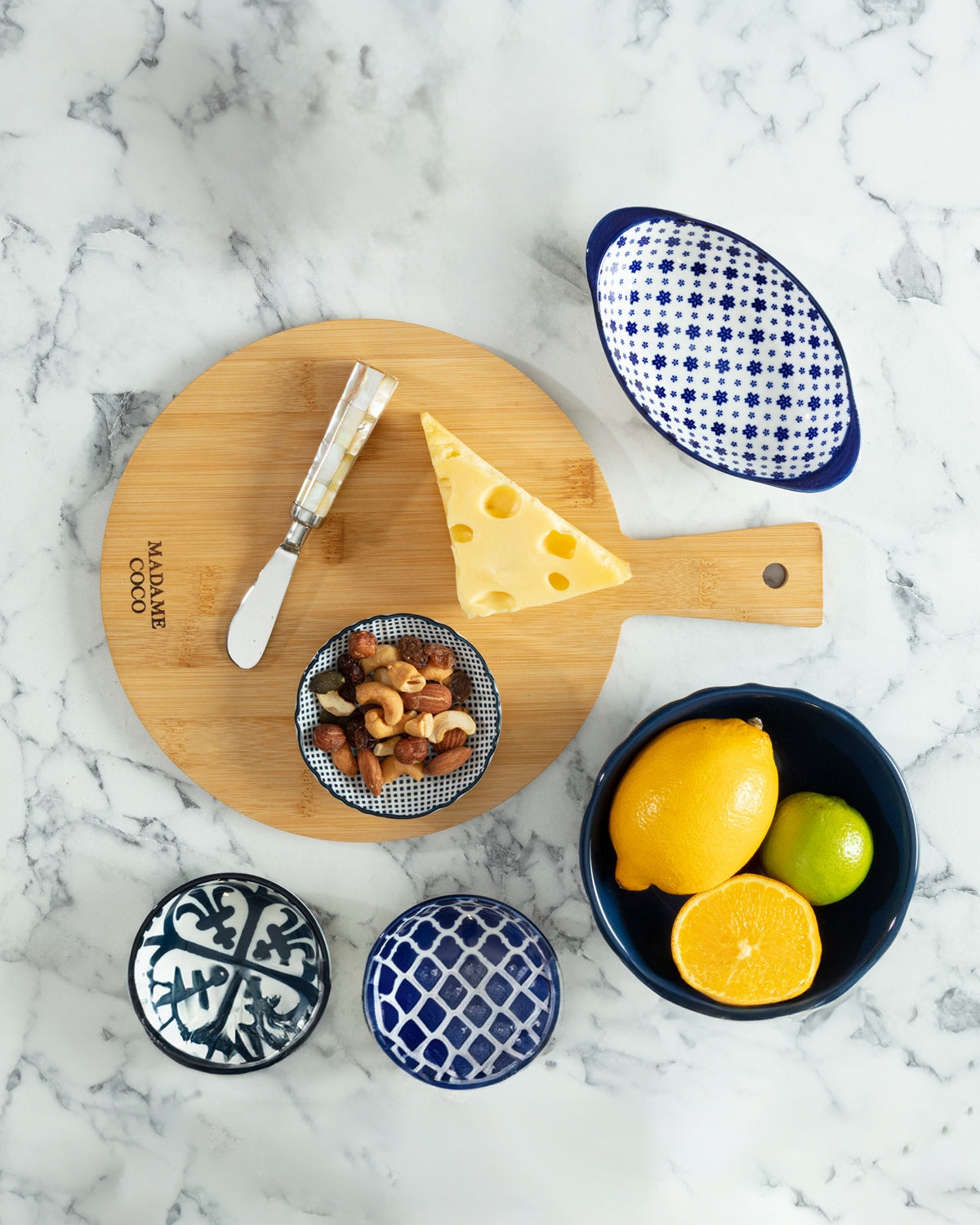 Richelle Bamboo Cutting Board 33x24 - Madame Coco JO