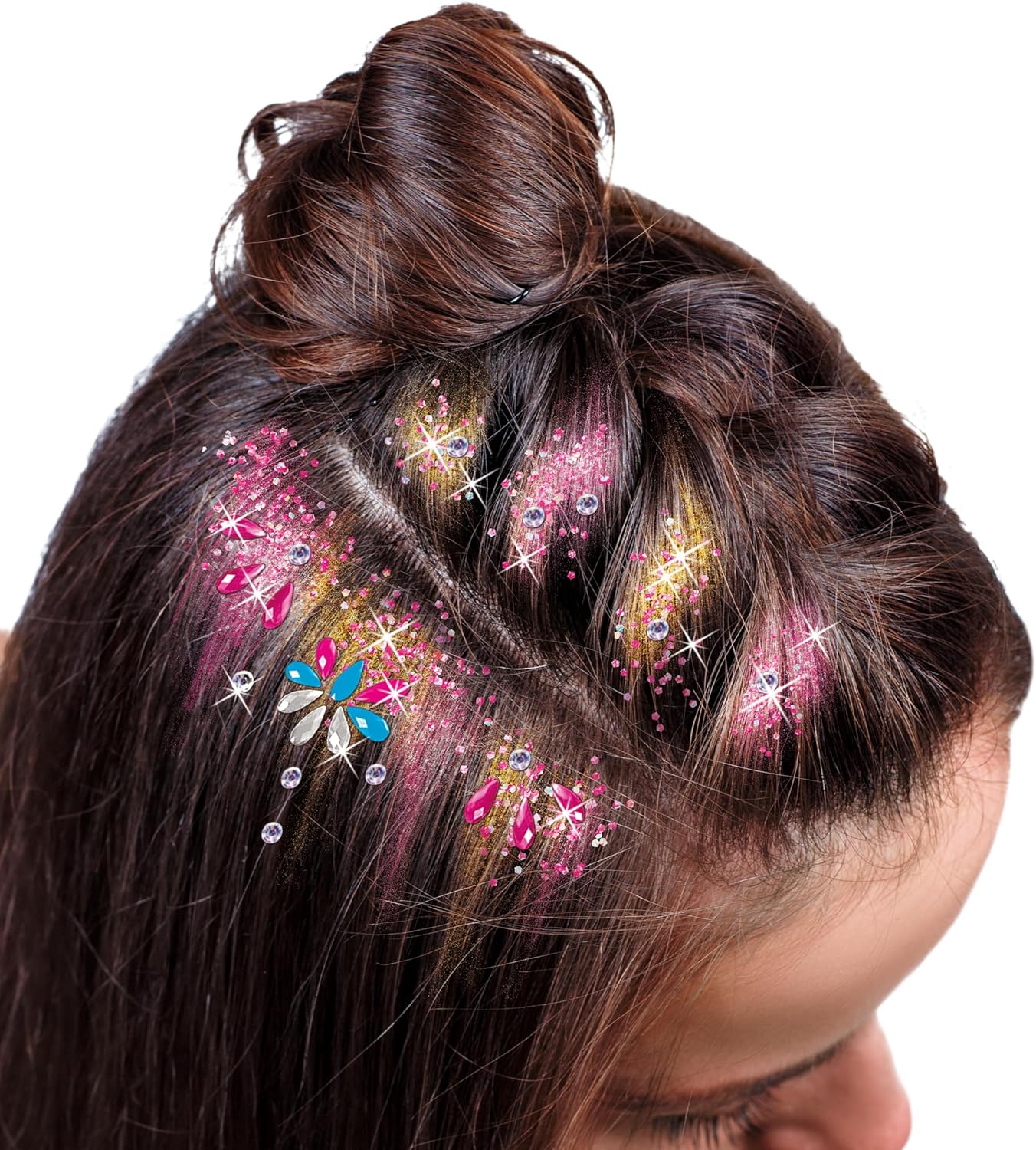 Shimmer N Sparkle Colour FX Hair Extensions Studio for Kids