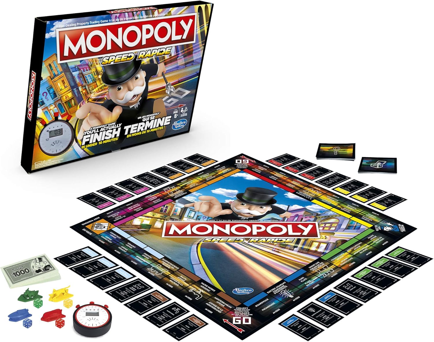 Hasbro Monopoly Speed Board Game