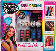 استوديو تمديدات الشعر Shimmer N Sparkle Colour FX للأطفال
