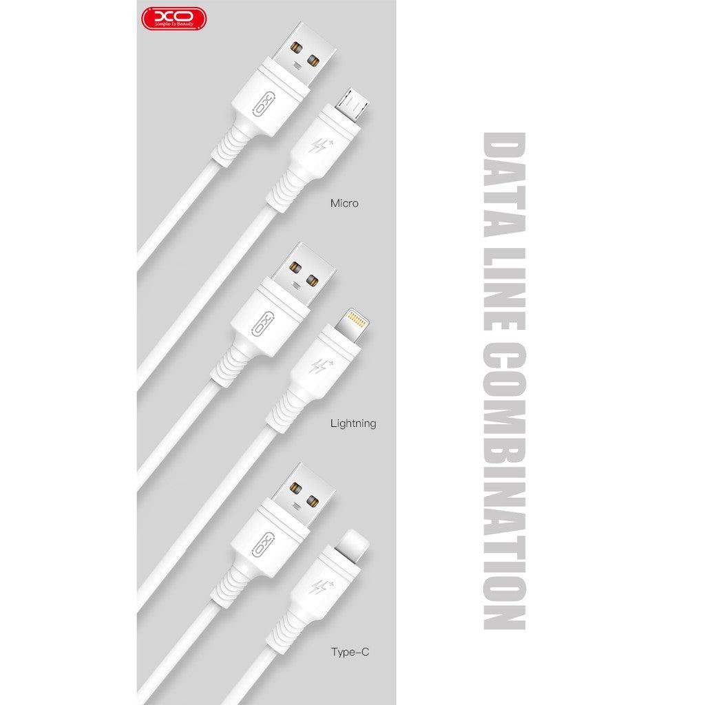 XO L57 EU dual-port charger 2.4A - Micro