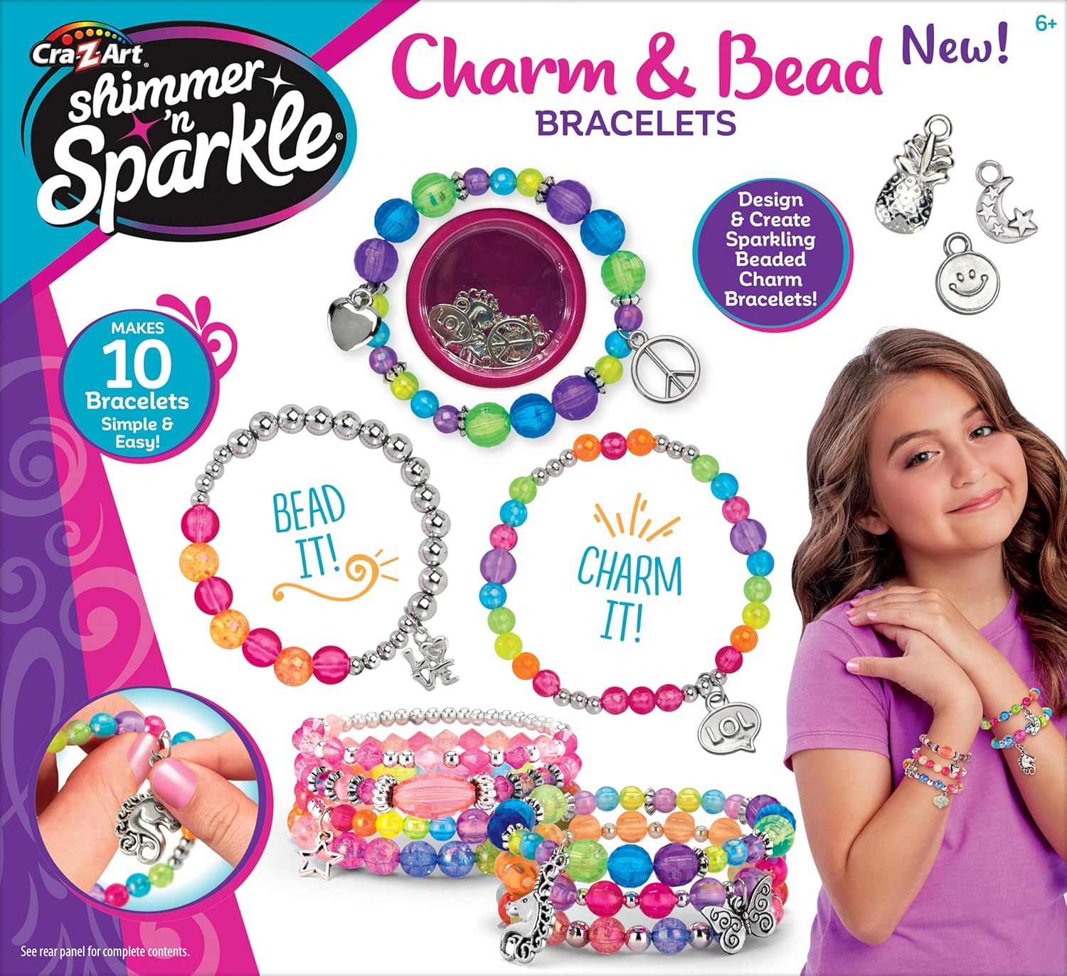 Shimmer 'n Sparkle Bracelet Maker | DIY Charm & Bead Kit