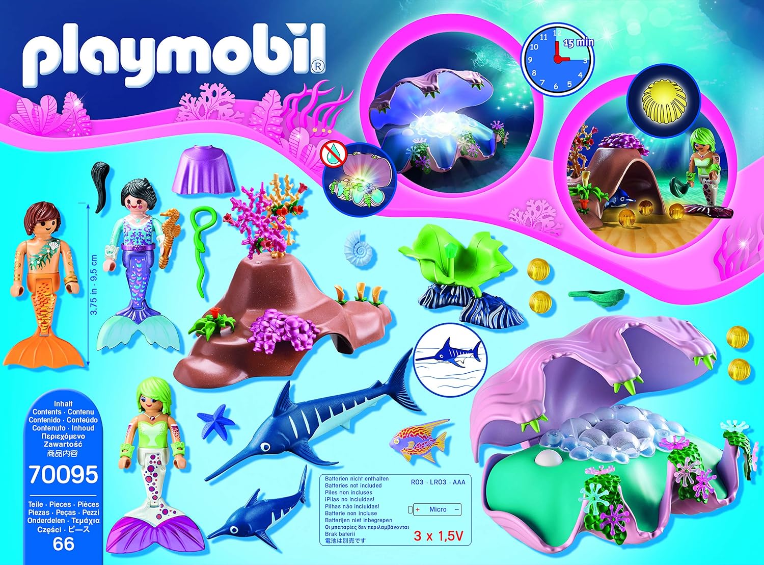 Playmobil Pearl Shell Night Light - Magical Ocean Glow