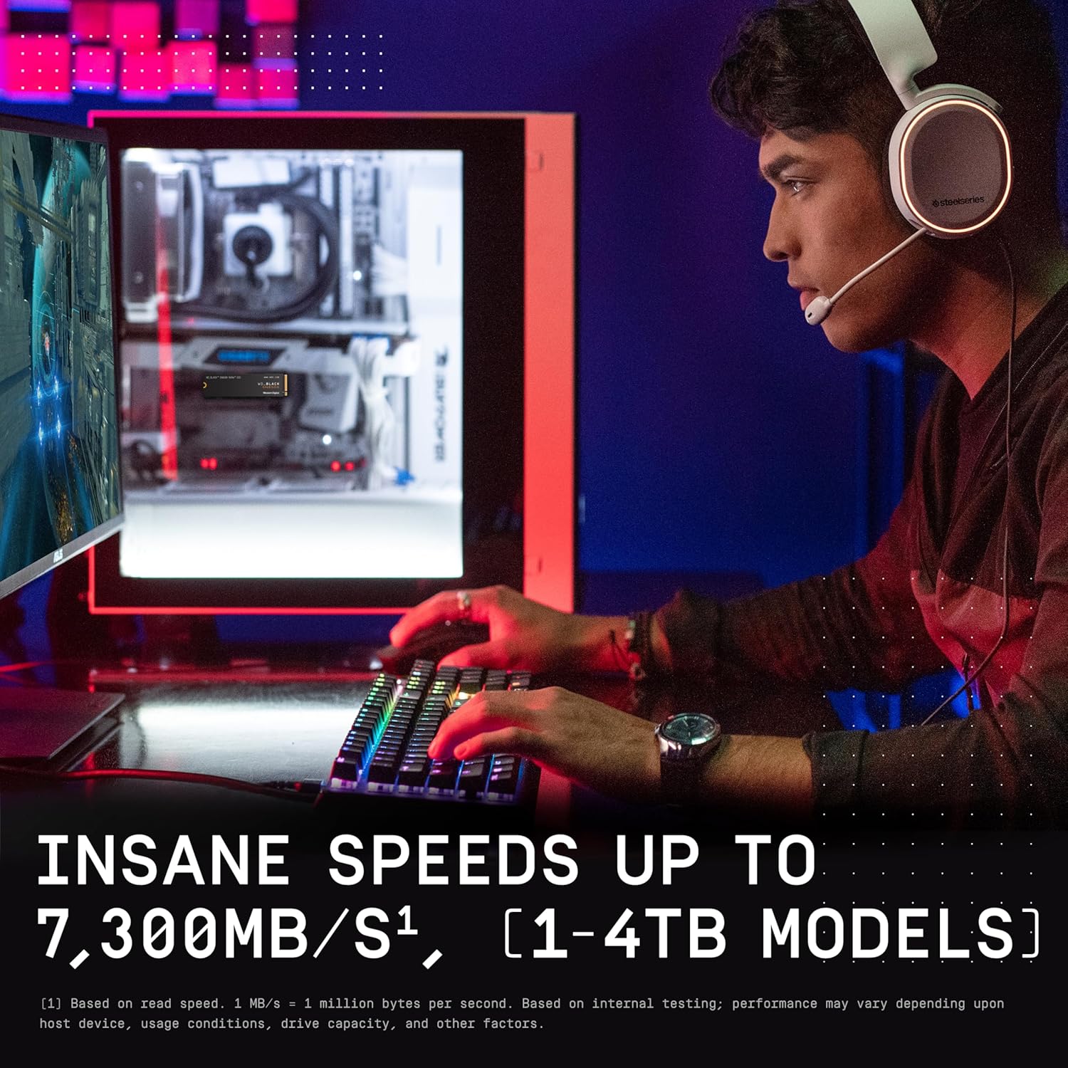 WD_BLACK SN850X 1TB NVMe SSD – Gen4 Gaming Speed Beast