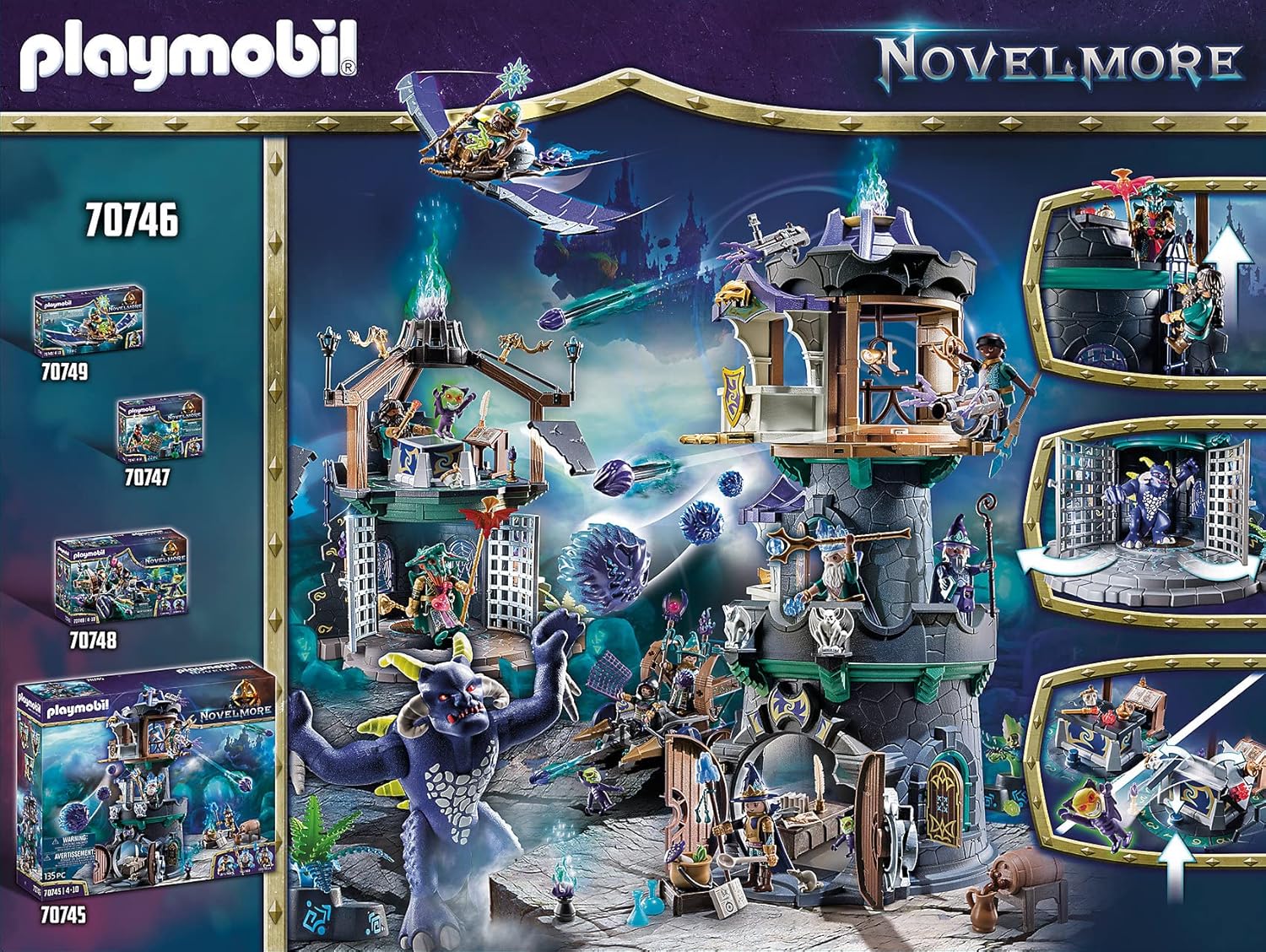 Playmobil Violet Vale - Demon Lair for Magical Adventures