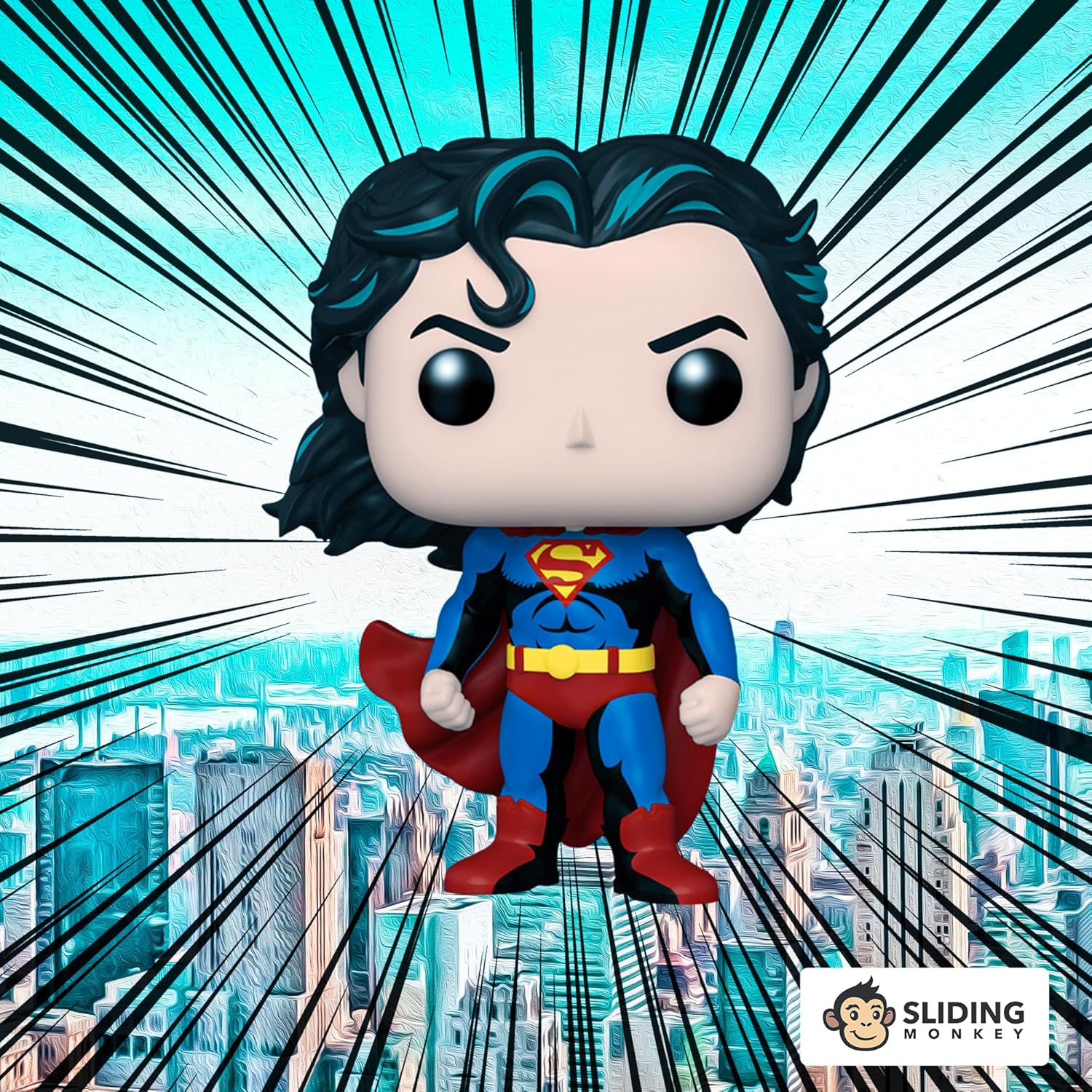 Funko Pop! Superman #466 - DC Comics Exclusive Vinyl Figure