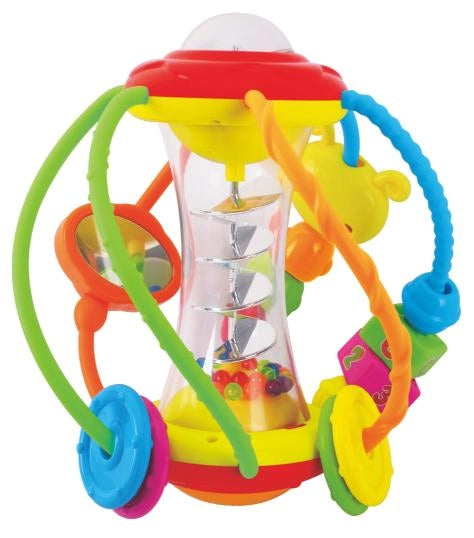 Hola Toddlers World Activity Ball - Fine Motor Skills Development Toy