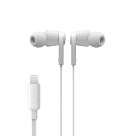 Belkin SOUNDFORM Headphones Lightning Connector Premium Sound - Black & White