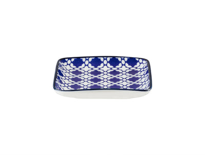 Rêve Bleu Brest Square Plate - Madame Coco JO
