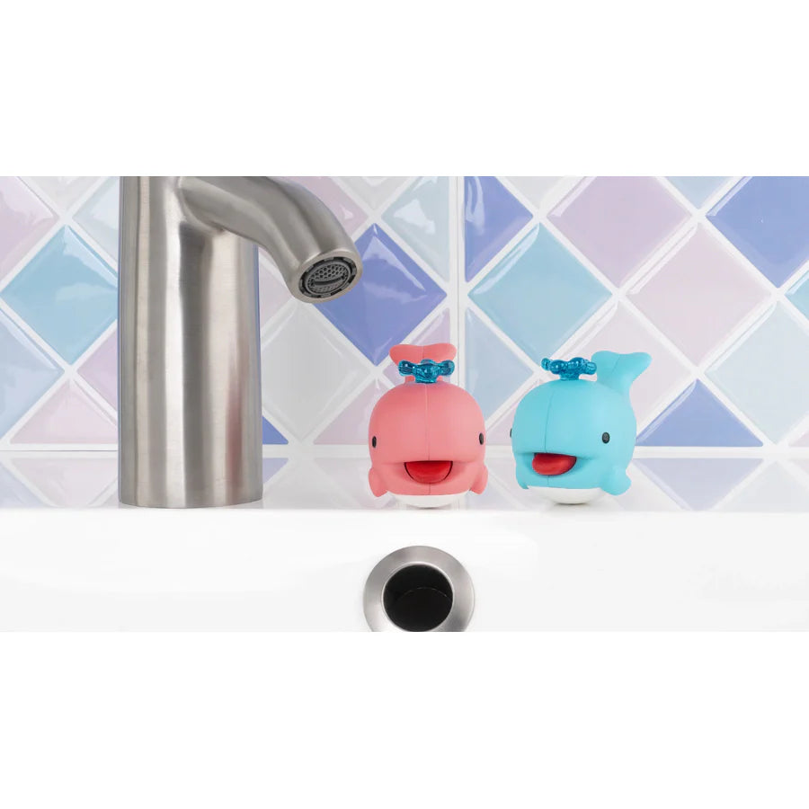 Flipper Squirter Whale Toothpaste Dispenser (Pink)