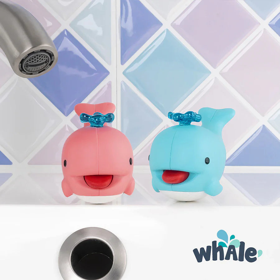 Flipper Squirter Whale Toothpaste Dispenser (Pink)