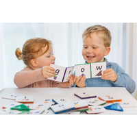 TileTek Magnetic Tile Toppers Lowercase Alphabet Pack, Ages 3+
