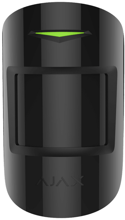 Ajax CombiProtect Motion And Glass Break Detector Black