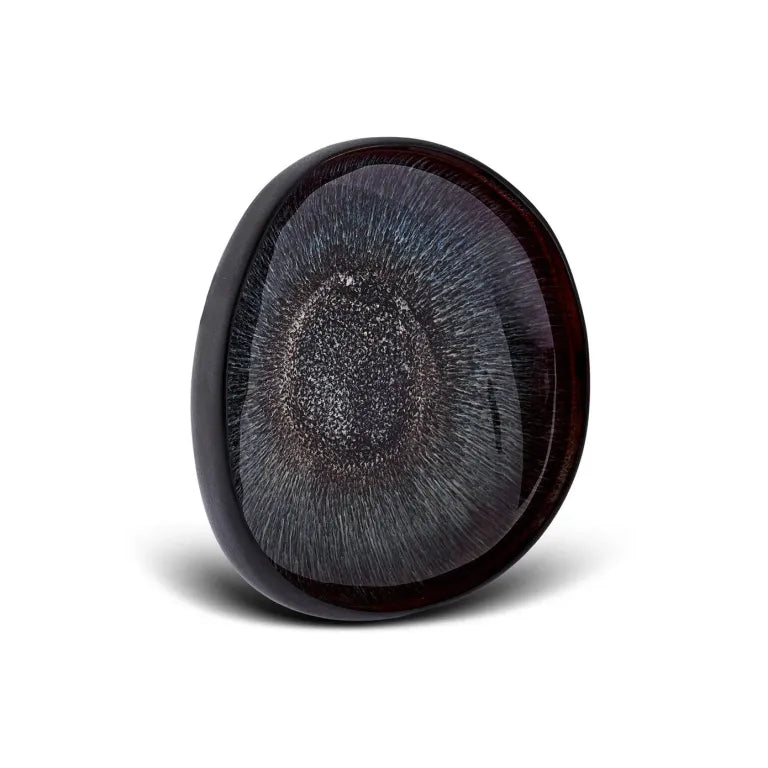KARACA Black Galactic Pasta Bowl 21 cm – Elegant Glaze