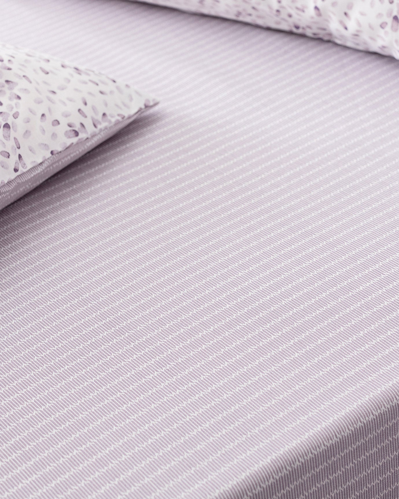 Octave King Size Fitted  Duvet Cover Set - Ranforce Patterned - Madame Coco JO