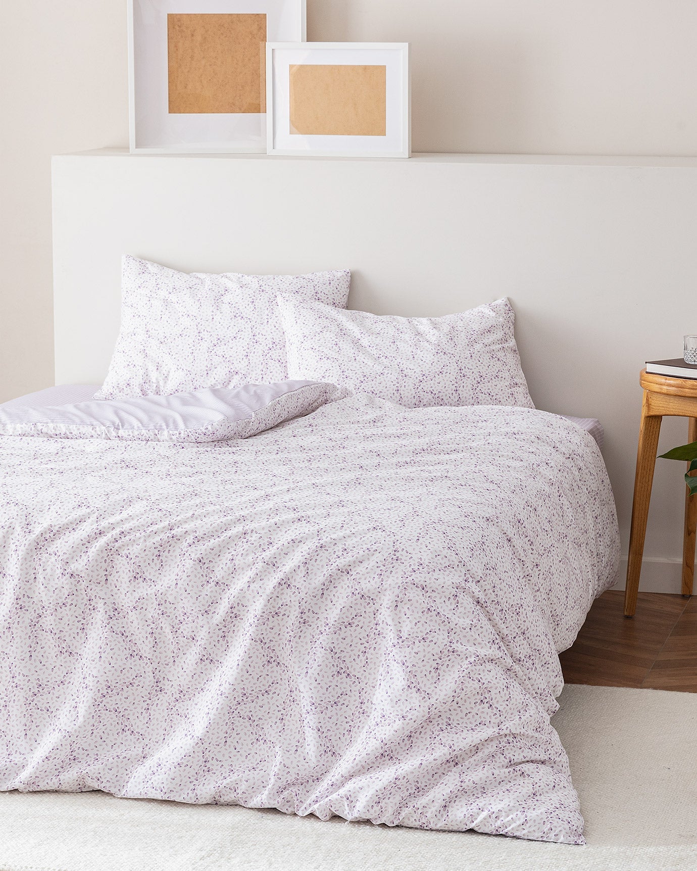 Octave Single Size Fitted Duvet Cover Set - Ranforce Patterned - Madame Coco JO