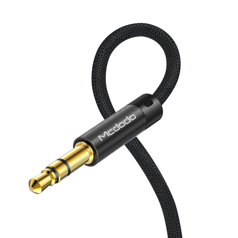 Mcdodo 3.5mm AUX to 3.5mm AUX Jack Cable 1.2m - Black