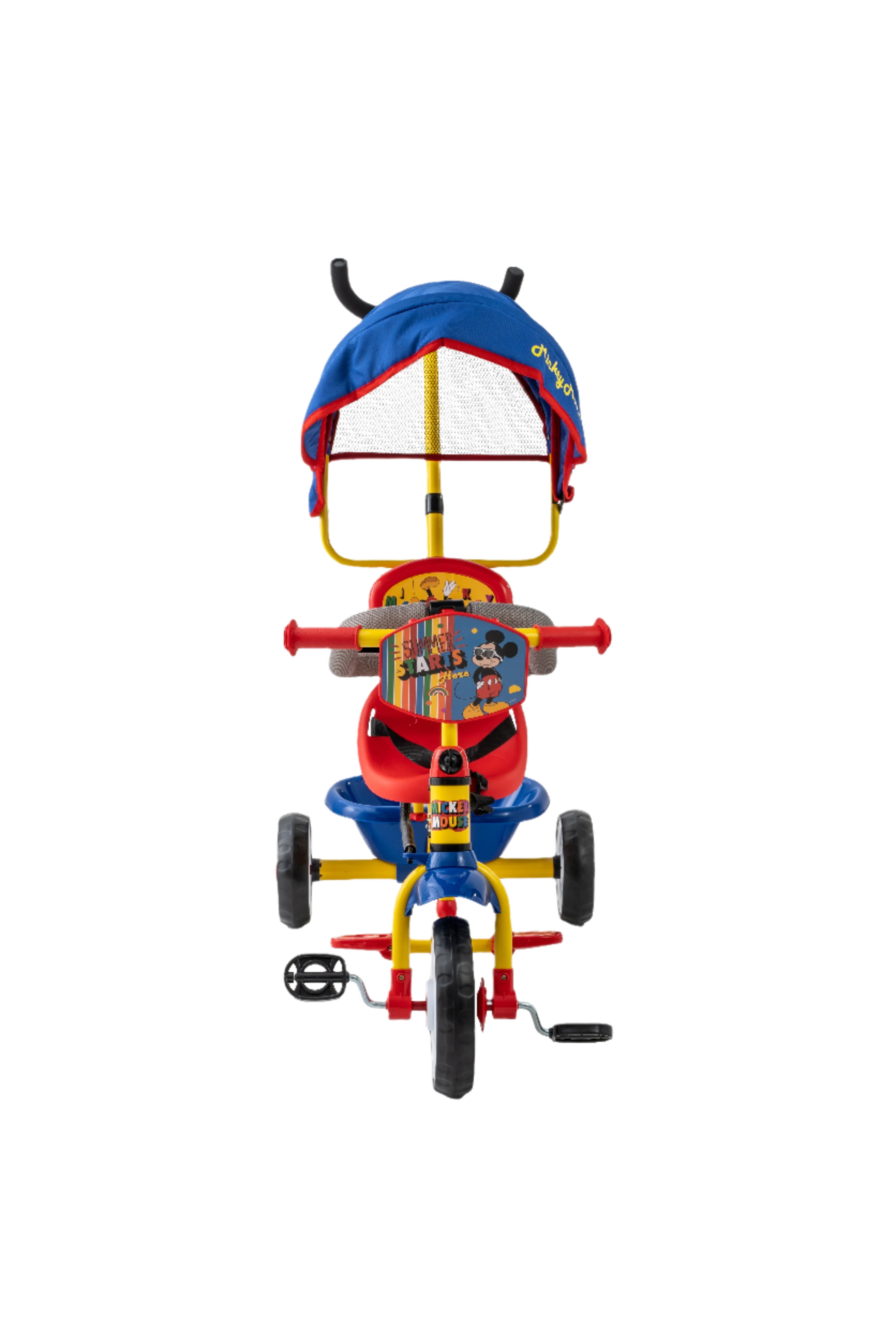 Disney Mickey Bike With Hand & Umbrella Safe & Comfortable