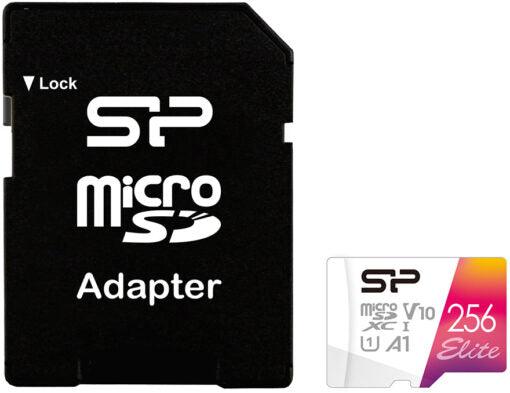 Silicon Power Micro SD 256GB Large Storage & Fast Speed