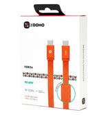 DOMO FORZA PD 60W Type-C to Type-C Fast Cable 1.2m