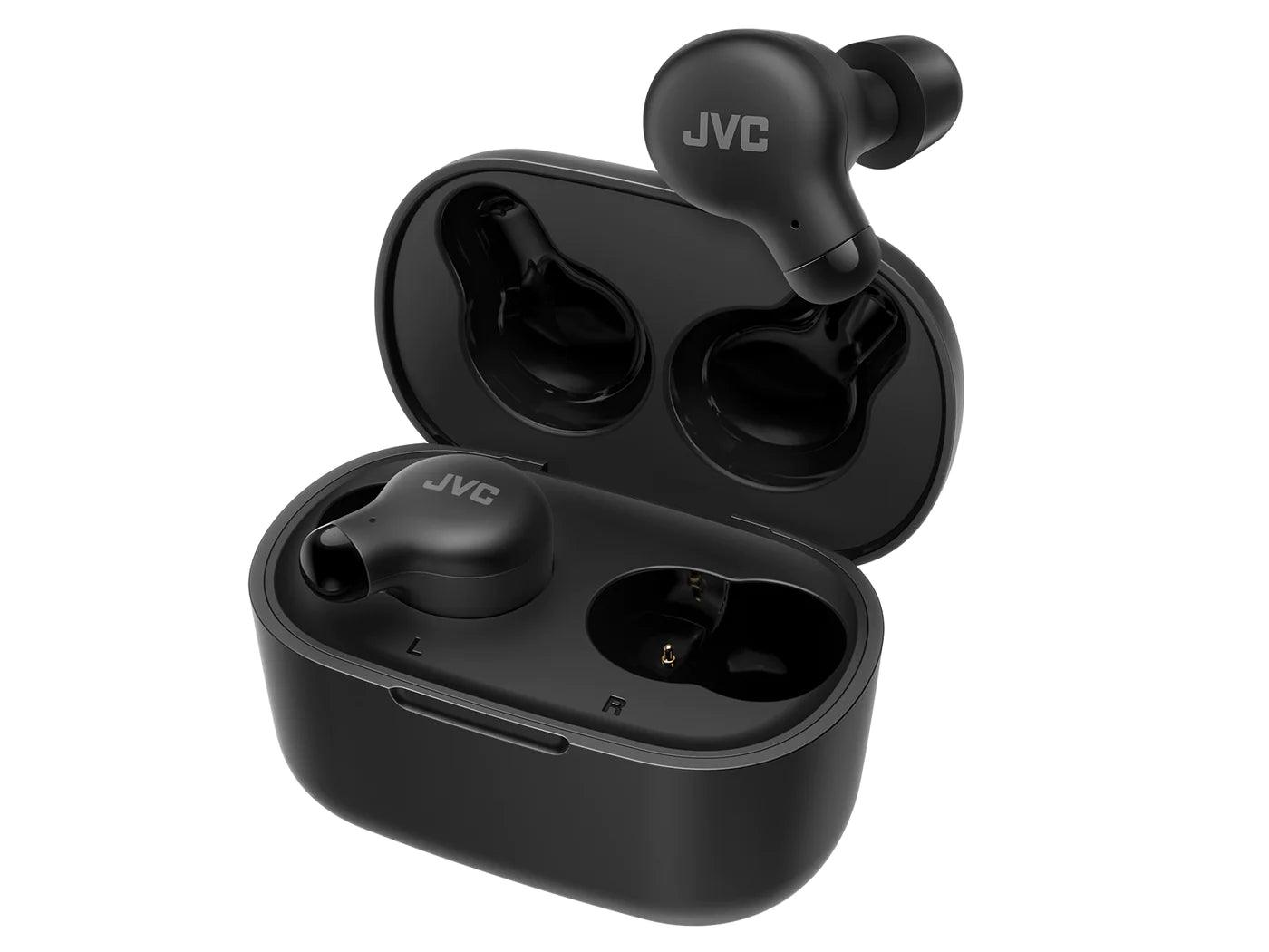 JVC TRUE WIRELESS MEMORY FOAM EARPHONES - BLACK